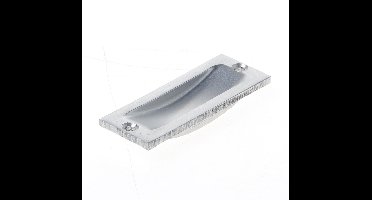 P&E schuifdeurkom eloxeerd    70x25 mm    269-7-1=f1