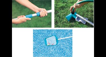 Intex Prism Frame Zwembad - Opzetzwembad - 366x76 cm - Inclusief Onderhoudspakket, Zwembadpomp, Filter, Grondzeil, Onderhoudsset en Solar Mat