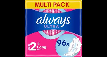 Always - Maandverband - Ultra Super - Met Vleugels - Maat 2 - 96 Pads