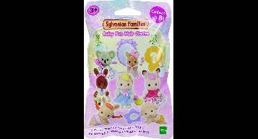 Sylvanian Families Verrassingszakjes gek haar- 1 baby figuur met accessoire