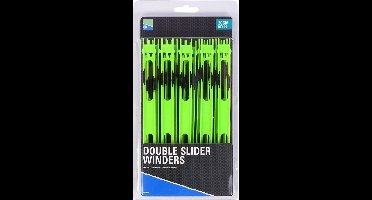 Preston Double Slider Winders | 20cm | Groen 20cm