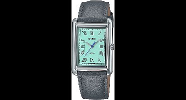 Casio Casio Collection LTP-B165L-2BVEF Horloge - Leer - Grijs - Ø 26 mm