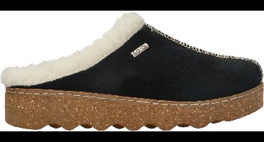 Rohde -Dames - zwart - pantoffels - maat 37