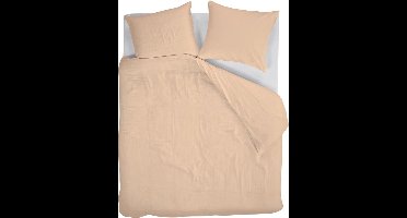 At Home by Beddinghouse Optimism dekbedovertrek - Eenpersoons - 140x200/220 cm - Nude