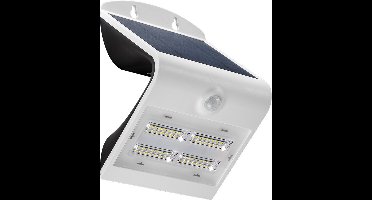 Goobay solar LED-wandlamp met bewegingssensor voor buiten - 3,2W / wit