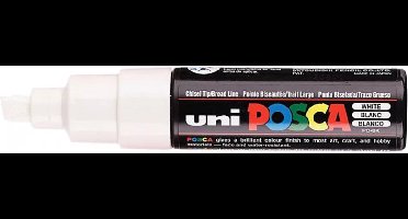 Posca verfstift op waterbasis 8mm - bold line - wit