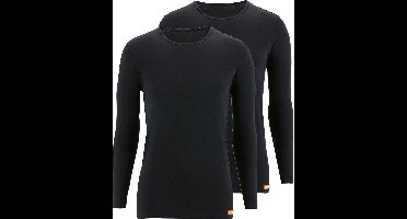 Bruno Banani Heren onderhemd lange mouw 2 pack WARM UP
