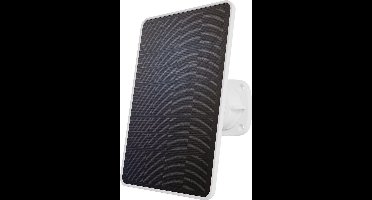 Hombli Zonnepaneel - Uitbreiding voor Hombli Batterij Beveiligingscamera - 3W - Wit
