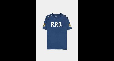 Resident Evil - R.P.D. Heren T-shirt - S - Blauw