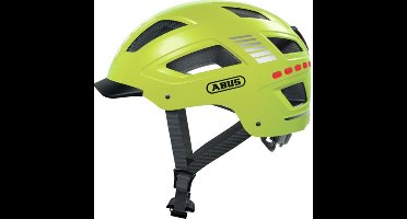 Abus Hyban 2.0 Led Signal - Fietshelm Signal Yellow L (56 - 61 cm)