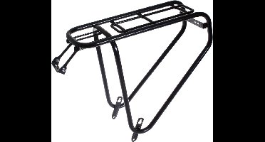 Steco Power Safety Bagagedrager Glans - Zwart