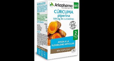 Arkopharma Turmeric Piperine 80 Capsules