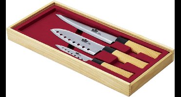 sBs Messenset Nara (3 delig) in houten kist