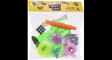 Fidget speelgoed set kleurrijk sensorisch speelgoed 12 stuks.