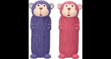 FLAMINGO - SPEELGOED RERU AAP MEERDERE KLEUREN 8,7x7x19,5CM ASSORTIMENT