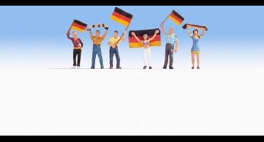 NOCH 15966 H0 Duits figuren Geverfd, Staand