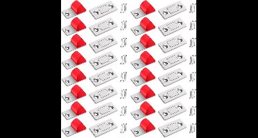 16 Stuks Magnetische Deursluitingen - Extra Dunne & Onzichtbare Kastmagneten met Zelfklevende Montage | Sterke Houdkracht voor Keukenkasten, Kledingkasten & Schuifdeuren | Eenvoudig Te Monteren zonder Boren
