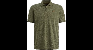 PME Legend Short Sleeve Polo Injected Popcorn Pique Thyme