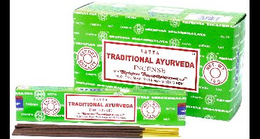 Satya - traditional ayurveda - wierookstokjes - doos van 12 stuks x 15 gram