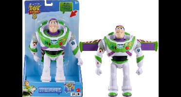Disney en Pixar Toy Story 5 grote Klaar voor Lancering Buzz Lightyear figuur van 25 cm - beweegbaar