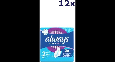 12x Always maandverband ultra day long 11 stuk