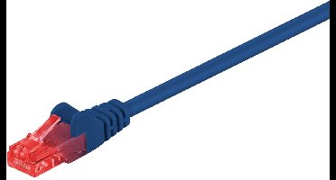 Wentronic CAT6 Netwerkkabel - RJ45 - Blauw - 20 m