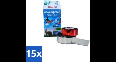 BSI – Vogelafweerlint – Flash Off Holografisch – 2 × 125 m - Bulkverpakking - 15 stuks
