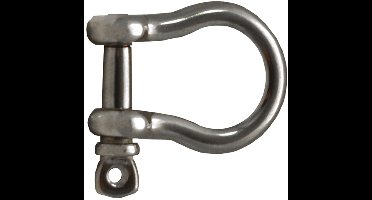 Harpsluiting rvs 4mm rond