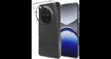 Just in Case hoesje geschikt voor Oppo Find X8 Pro Hoesje Siliconen - Flexibele Case - Transparant