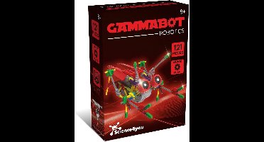 Science4you Robotics Gammabot - Robotbouwpakket voor Kinderen, Bouw Je Eigen Lopende Robot met dit Bouwpakket, Robotica Bouwpakket met 122 Onderdelen
