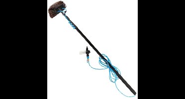 Talen Tools - Wasborstelset - Telescopisch - Met slang en zeepdispenser - Met raamwisser - Tot 650 cm