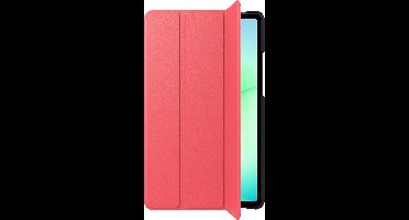 Just in Case tablet Hoes geschikt voor Samsung Galaxy Tab A11 - TriFold Bookcase - Rood