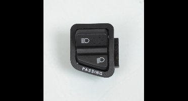 Bouton commutateur code/phare pour scooter Piaggio 125 Fly 4T AC 2007-2010 Neuf
