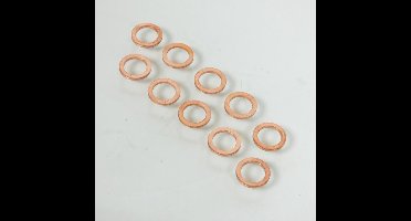 Joint plat cuivre de vis de vidange 8x12x1mm pour scooter Piaggio 485703 0003975