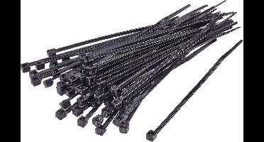 TRU COMPONENTS TC-BT-1000-12.4-UVB Kabelbinder 1000 mm 12.4 mm Zwart UV-bestendig 100 stuk(s)