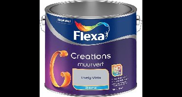 Flexa - Creations Muurverf Zijdemat - Lively Viola - Mengverf - 2.5 L