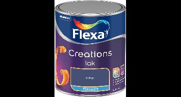 Flexa - Creations Lak Zijdeglans - Indigo - Mengverf - 0.75 L