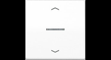 Jung Home Stuurafd A500 1V Alpinwit Pijl