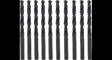 Benson Spiraalborenset - Metaalboor 8.0 mm - 10 stuks - HSS - Rechts snijdend - 119 mm lengte