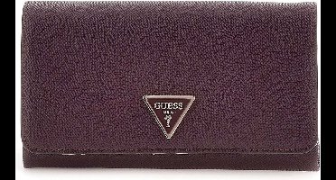 GUESS Schoudertas Noelle Mini Xbody Flap Organizer Aubergine Donkerpaars