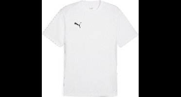 PUMA teamGOAL Jersey Heren sportshirt - PUMA White-PUMA Black-Feather Gray