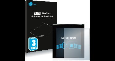 Savvies - Screenprotector voor Renault Megane 4 2020 Multimedia Easy 9.3" - Folie Beschermfolie transparant 3 Stuks