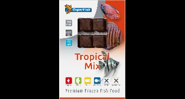SuperFish Diepvriesvoer Tropische Mix 100 gram Diepvries