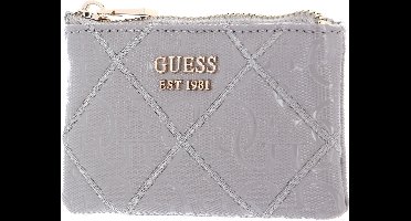 GUESS Sleutelgeval Caddie Zip Pouch Taupe