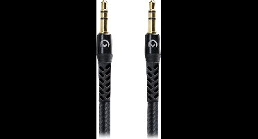 Mobilize AUX 3.5mm naar AUX 3.5mm Kabel 1.5 Meter - Zwart