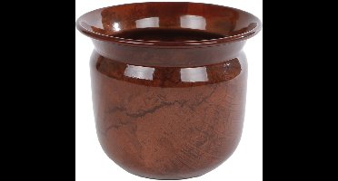 Bloempot Martie S terra metaal kleurrijk speelgoed decoratie.