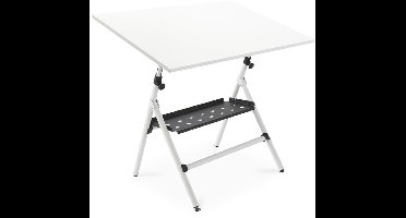 Rocada Verstelbare tekentafel met legplank - ideaal studenten/beginners - Blad 90x130 cm