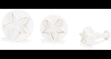 Uitsteekvormen met uitdrukker - 3-delig -