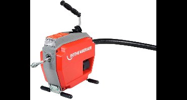 Rothenberger R600 VarioClean Akku Rohrreinigungsmaschine 18 V + 1x Akku 8,0 Ah + Ladegerät + Spiral Werkzeug Set DuraFlex ( 1000003346 )
