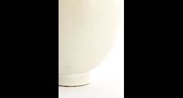 Light&living Vaas deco Ø24,5x33,5 cm LOREA keramiek mat crème